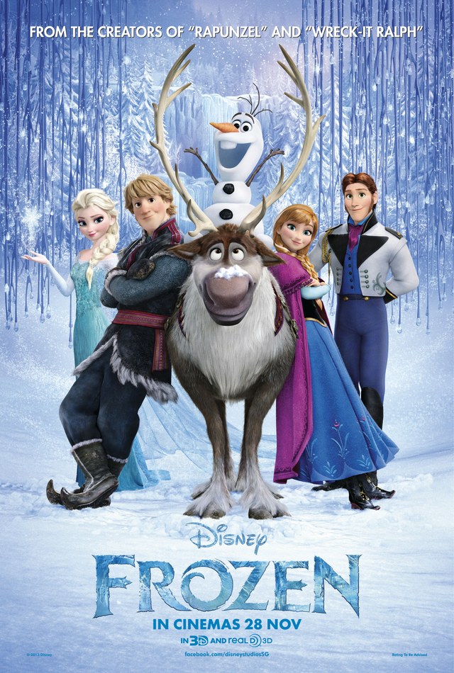 Frozen (2013) theatrical poster