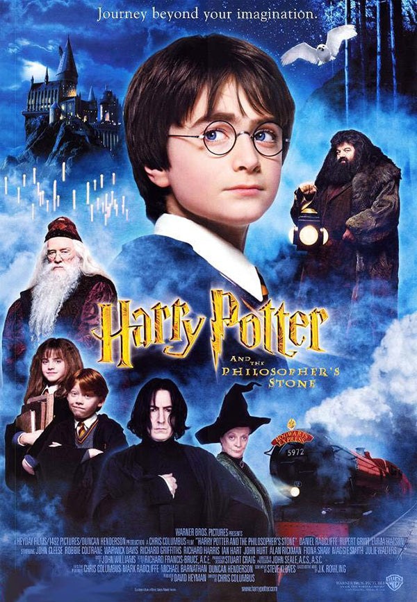 Harry Potter and the Philosopher's Stone (2001) theatrical poster