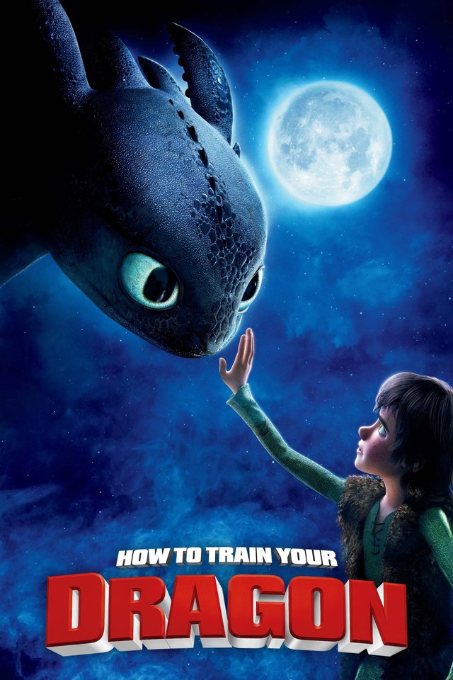 How to Train Your Dragon (2010) theatrical poster