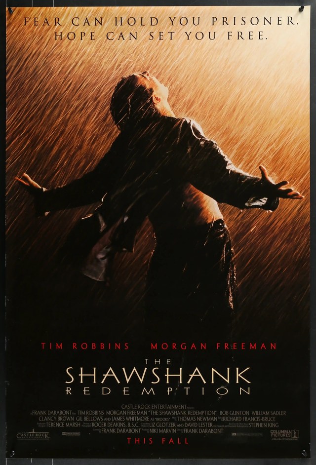 The Shawshank Redemption (1994) theatrical poster