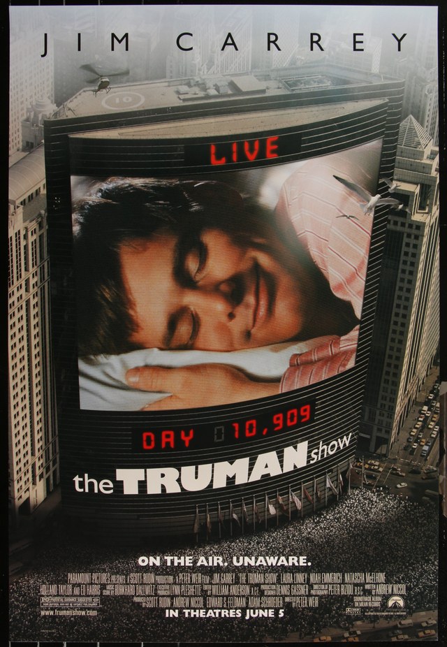 The Truman Show (1998) theatrical poster