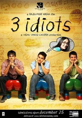 3 Idiots (2009) theatrical poster